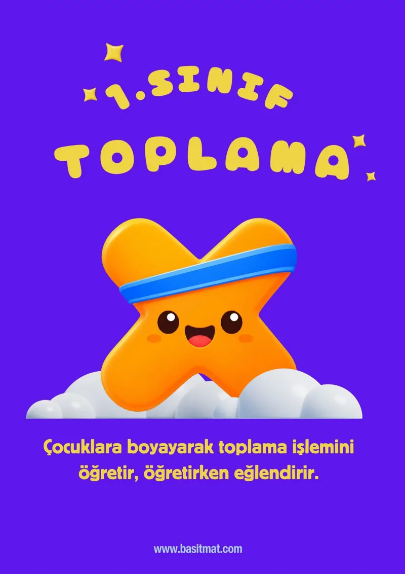 1.Sınıf Boyamalı Toplama İşlemi Alıştırmaları (İndir)