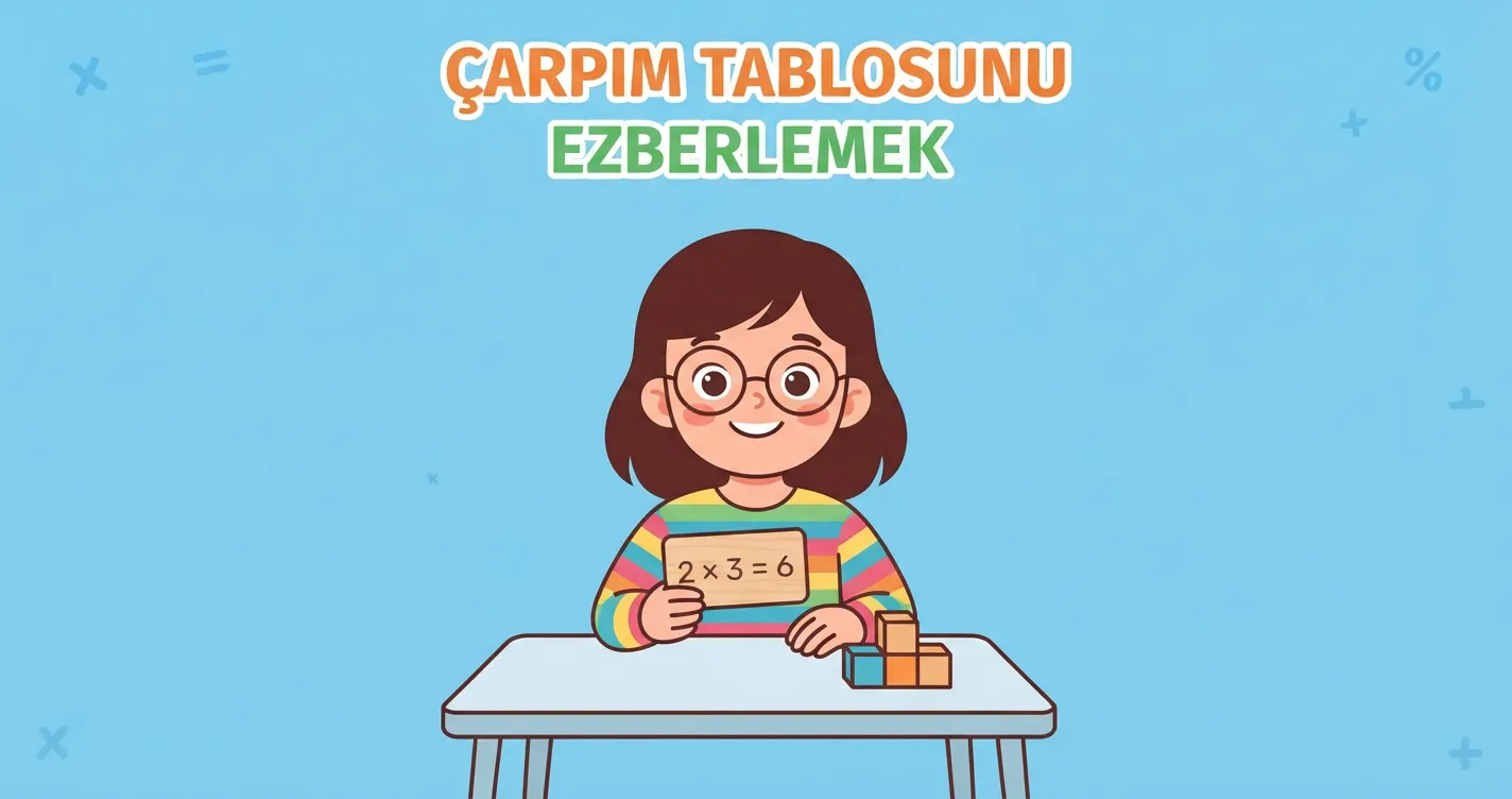 Çocuklar için basit çarpım tablosu ezberleme taktikleri